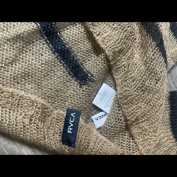 RVCA Oversized Knit Sweater XS/S - Picture 3 of 11